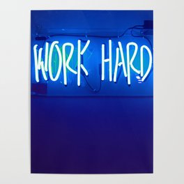 Work Harder Poster
