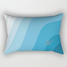 Shark Beach  Rectangular Pillow