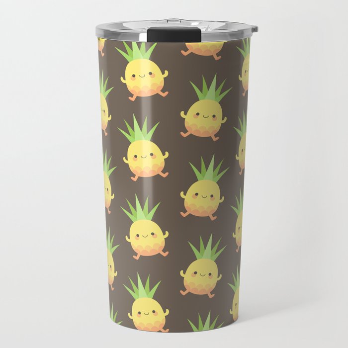Happy pineapple kids Travel Mug