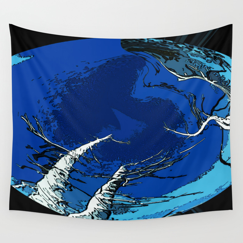 Old Man Winter Wall Tapestry By Electricvoodoo Society6