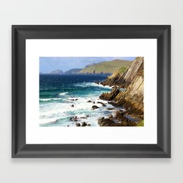 Cliffs Framed Art Print