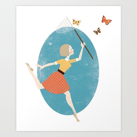 Butterflies Art Print