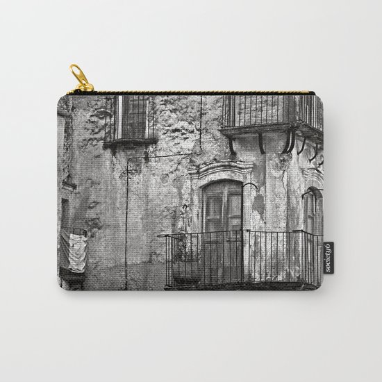SICILIAN MEDIEVAL FACADE Carry-All Pouch