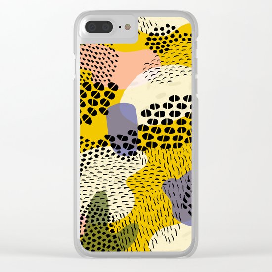 Piña Colada Clear iPhone Case