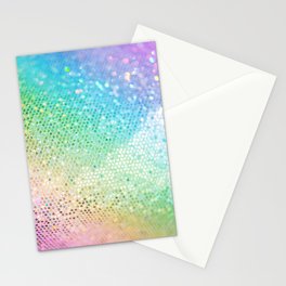 Rainbow Princess Glitter #5 (Faux Glitter) #shiny #decor #art #society6 Stationery Card