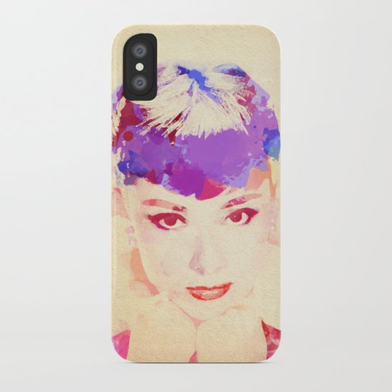 Audrey Hepburn iPhone Case
