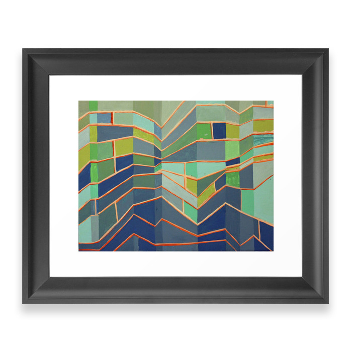 Electric Avenue Framed Art Print by sarahzimmer