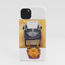 The Great Catsby. iPhone Case