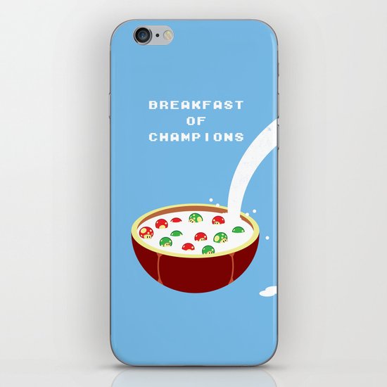 Breakfast of Champions iPhone & iPod Skin