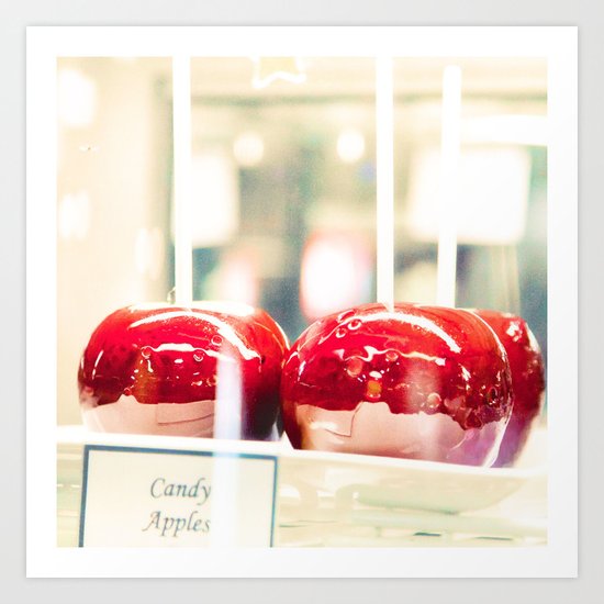 Candy Apples Art Print