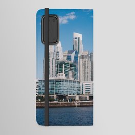 Argentina Photography - Puente De La Mujer In The Center Of Buenos Aires Android Wallet Case