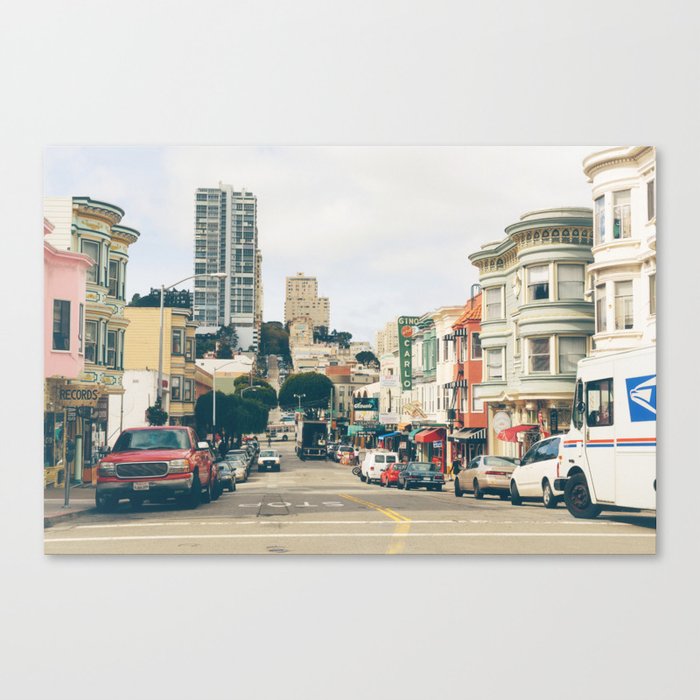 San Francisco North Beach Canvas Print
