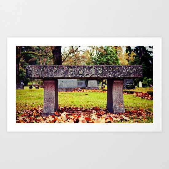 Final resting place Art Print