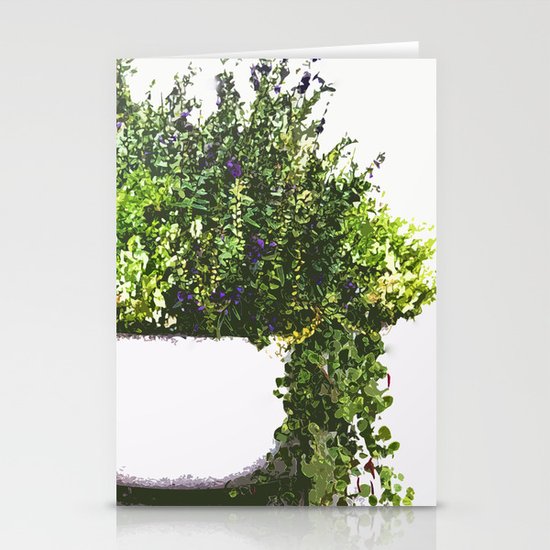 Garden plant Stationery Cards