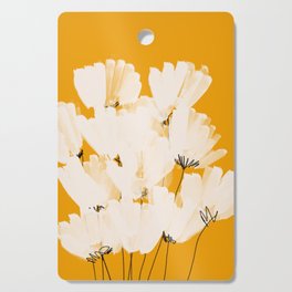 Flowers In Tangerine Cutting Board