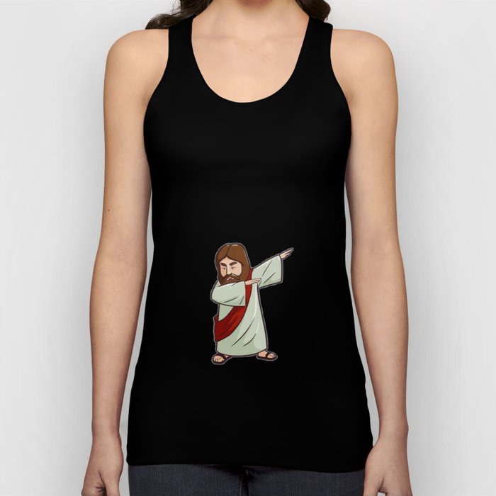 Jesus Dabbing Tank Top