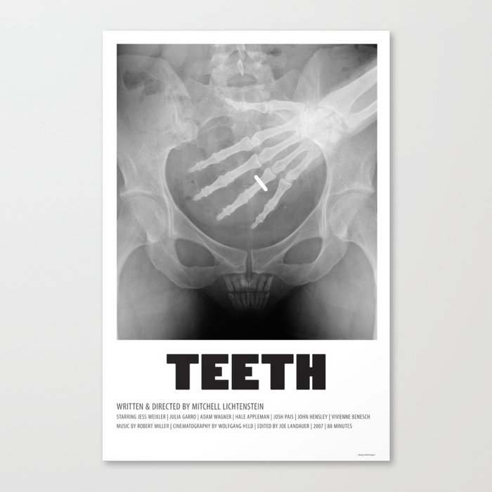 Teeth (2007) Canvas Print