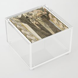 alphonse mucha Acrylic Box