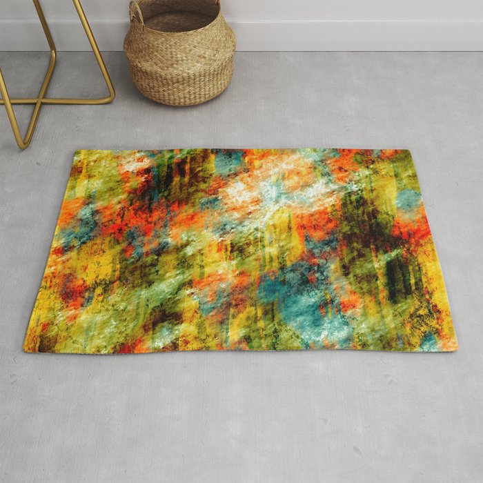 ABSTRACT COLOR. Rug
