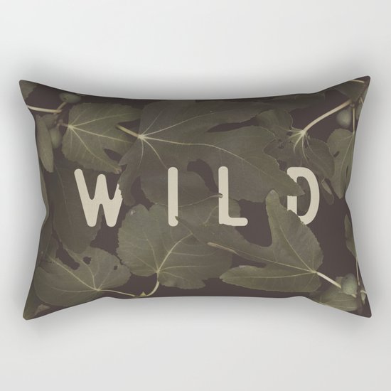 Wild I Rectangular Pillow