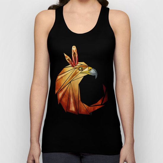 eagle cercle Unisex Tank Top