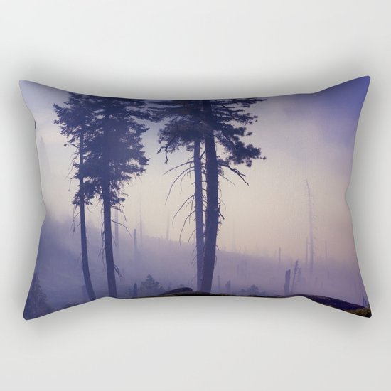 PURPLE FOG #2 Rectangular Pillow