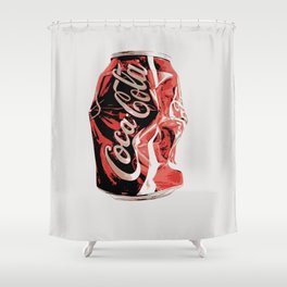 E Shower Curtains For Any Bathroom, Bathroom Coca Cola Shower Curtain