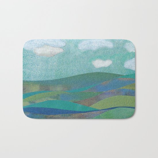 COLLAGE LOVE: Seascape Bath Mat