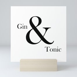 Gin & Tonic Mini Art Print