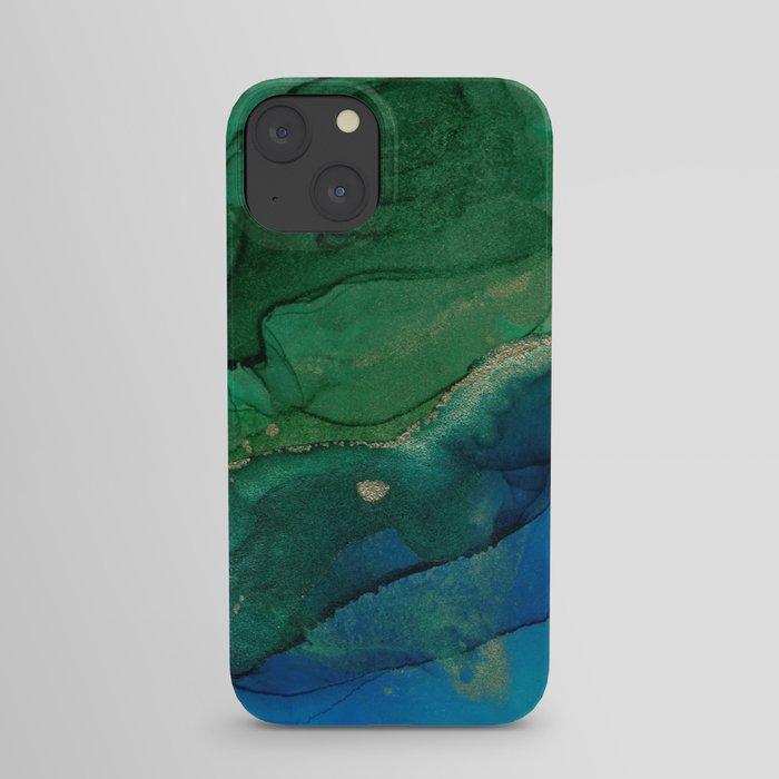 Ocean gold iPhone Case
