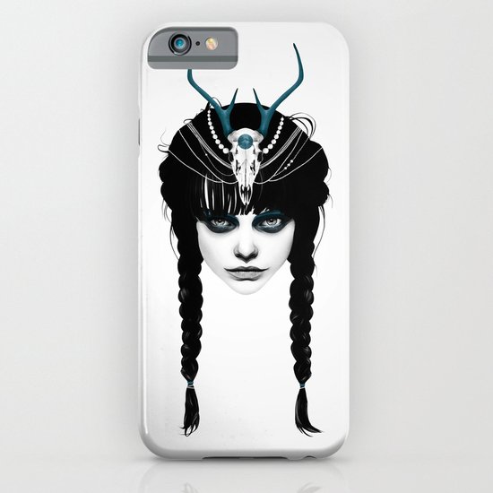 Wakeful Warrior - In Blue iPhone & iPod Case