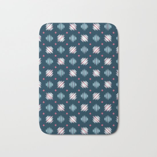 Kimono Pattern Bath Mat