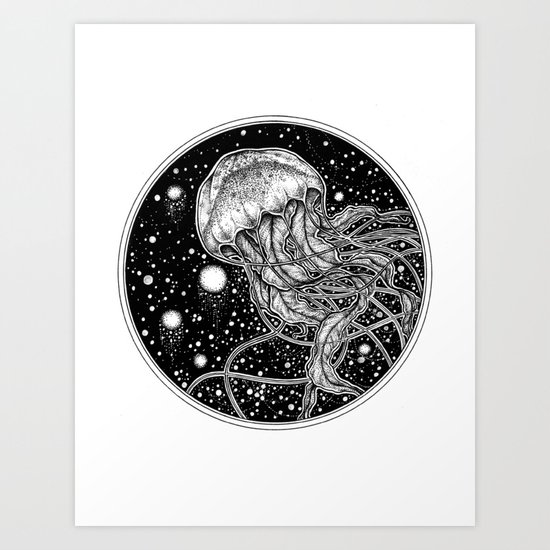Jellyfish Art Print