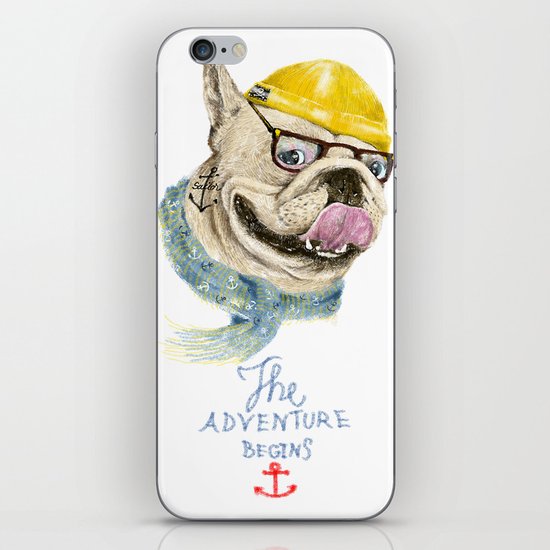 Mr.Bulldog III iPhone & iPod Skin