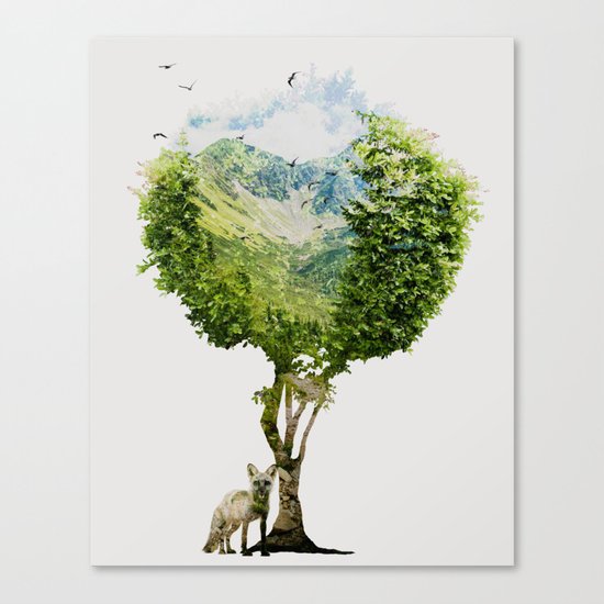 I need more nature Canvas Print