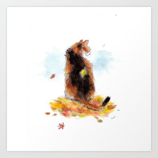 cat 004 Art Print