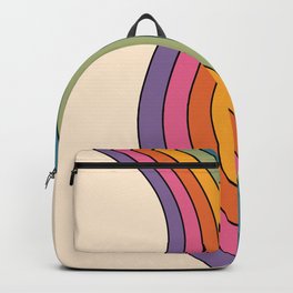 60s 70s Retro Pattern 13 Backpack