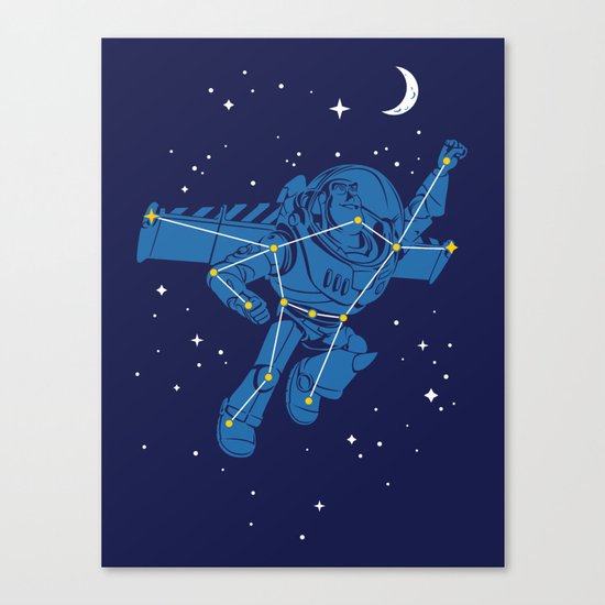 Universal Star Canvas Print