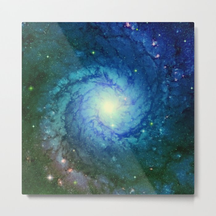 Spiral Galaxy Metal Print