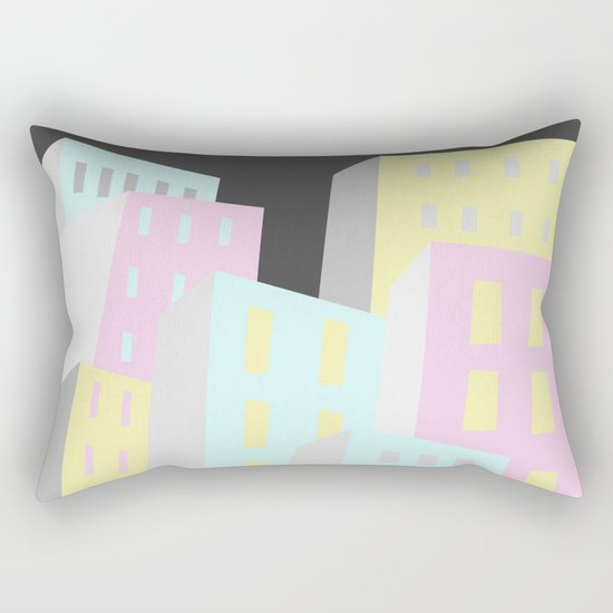 Neighborhood Rectangular Pillow