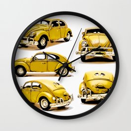 The Retro Bug Wall Clock | Car, Classicride, Classical, Aged, Cars, Automobile, Editorial, Vintage, Photo, Travel 