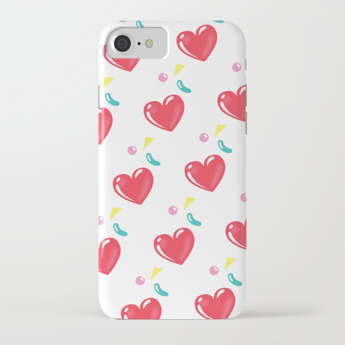 heart hearts iPhone Case