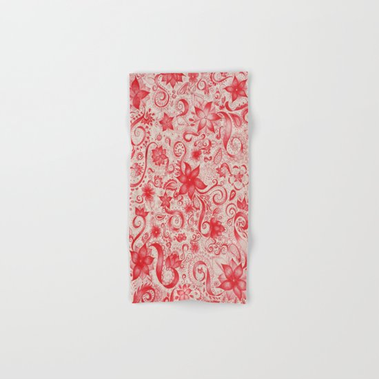 RED Hand & Bath Towel