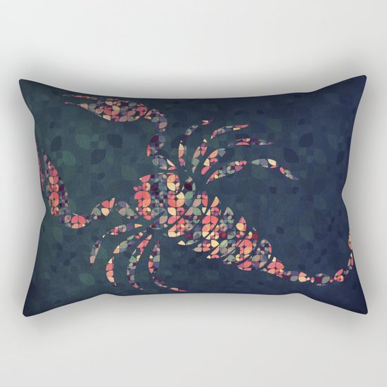 The Pattern Scorpio Rectangular Pillow