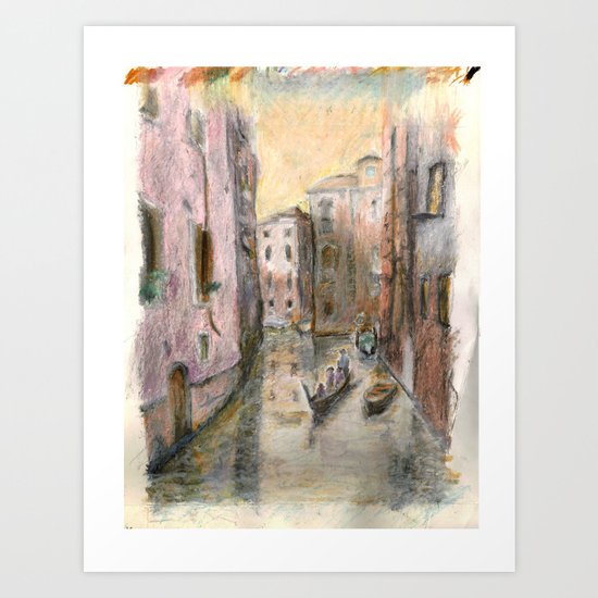 Girona Art Print