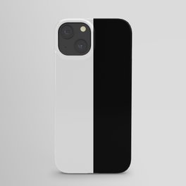 White and Black iPhone Case