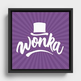 Wonka Framed Canvas