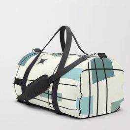 Mid Century Art Bauhaus Style Duffle Bag