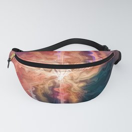 Burst of energy | Somewhere in the universe new star is bursting Fanny Pack | Blue, Nebula, Star, Orange, Science, Galaxy, Photo, Abstract, Explosion, Stars 
