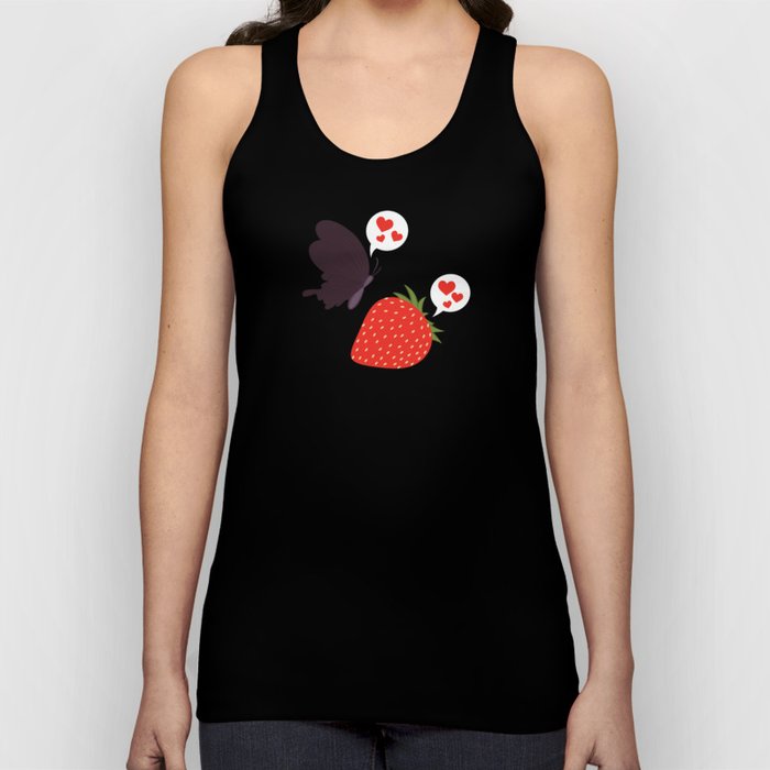 the death loves the strawberry Tank Top